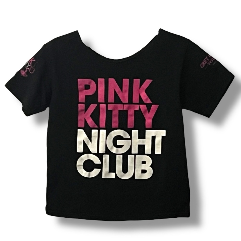 Vintage 80's Vibe Pink Kitty Night Club Cabo Mexico Whistle Bar Tee IYKYK📿🍋‍🟩🧂